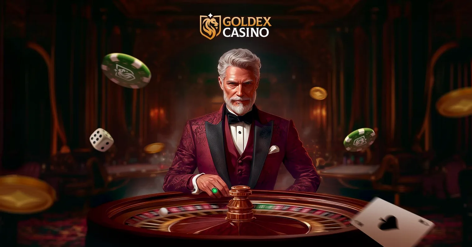 Goldex Casino — 325% bis zu 38.000 € + 500 FS